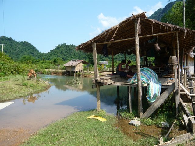 Vang Vieng boucle Vang Vieng boucle