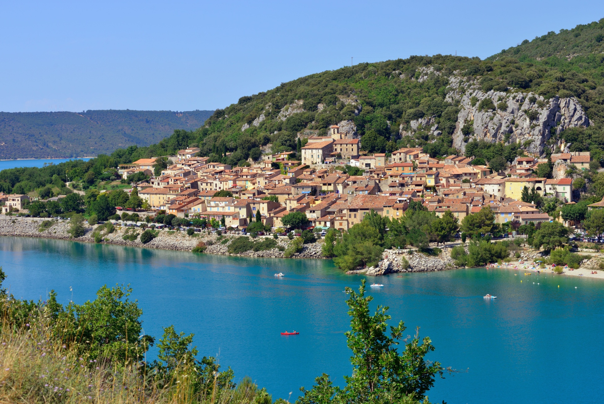 bauduen plus beaux villages gorges verdon