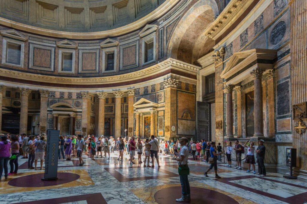 pantheon visiteurs