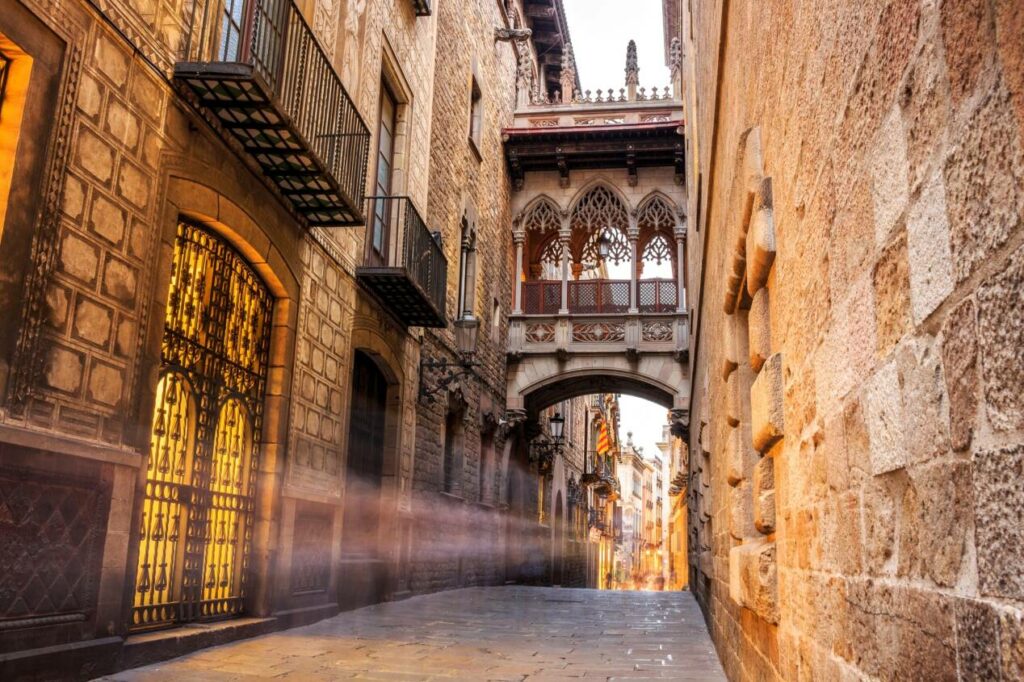 quartier gothique barcelone
