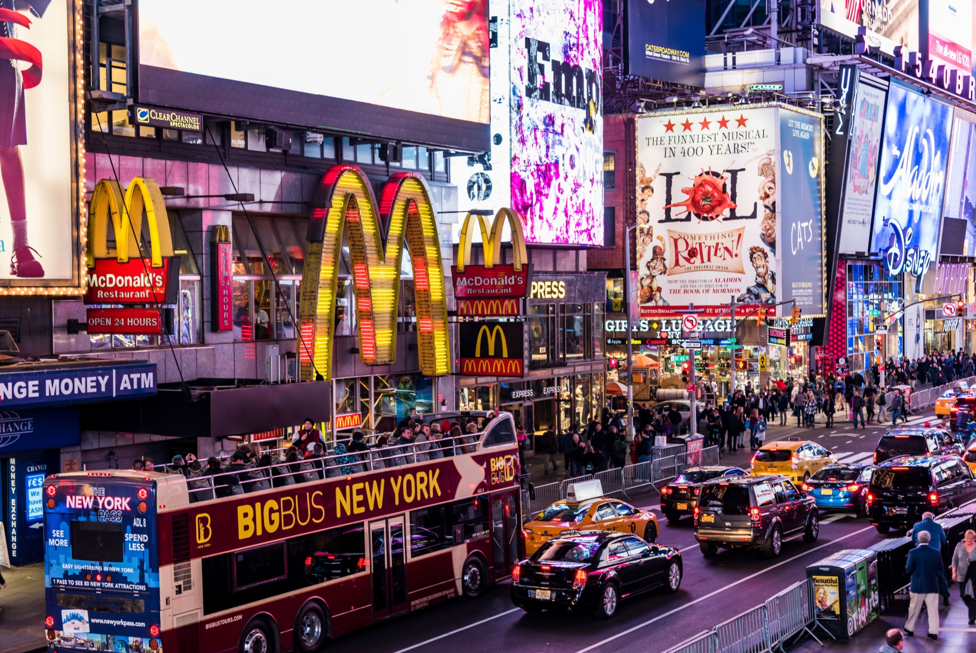 times square new york avril